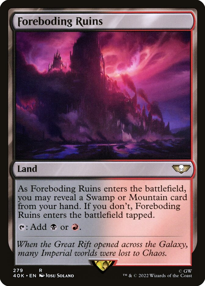 Foreboding Ruins [Warhammer 40,000 Commander] (279)