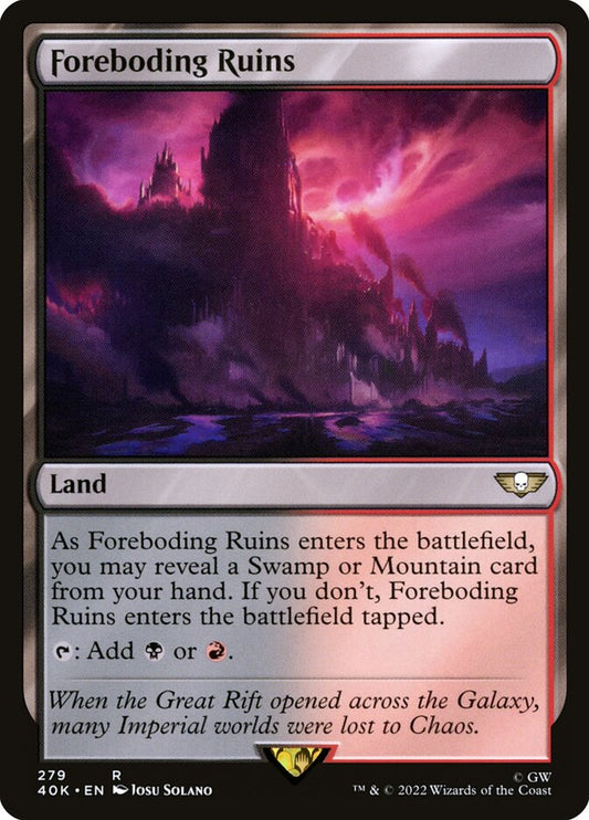 Foreboding Ruins [Warhammer 40,000 Commander] (279)