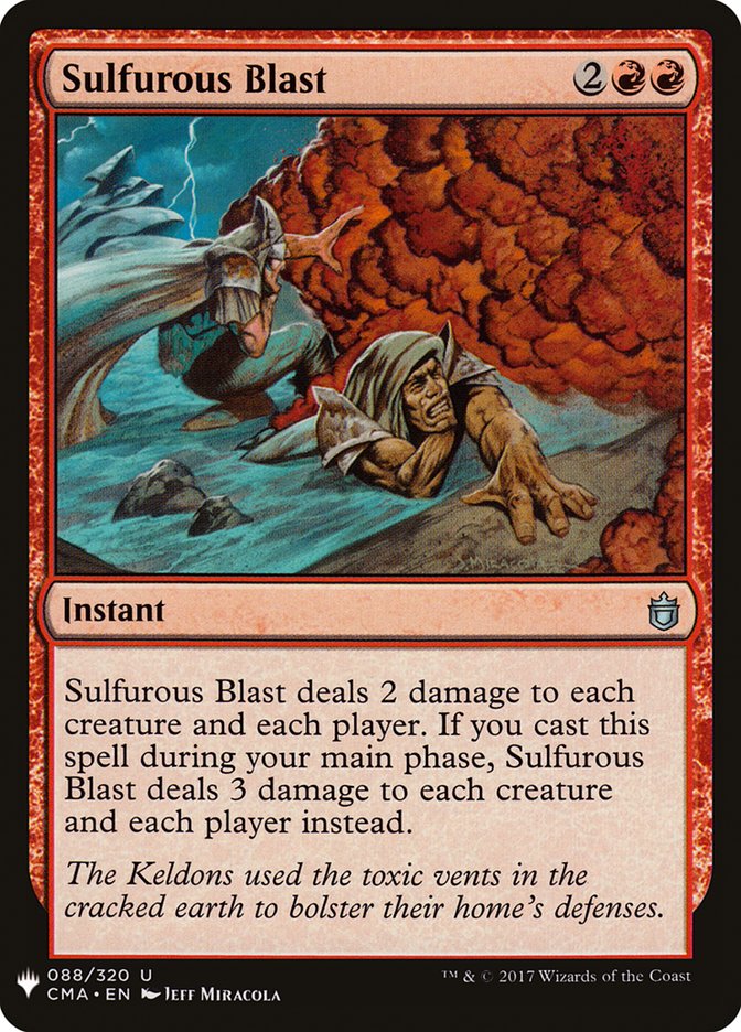 Sulfurous Blast [The List] (CMA-88)