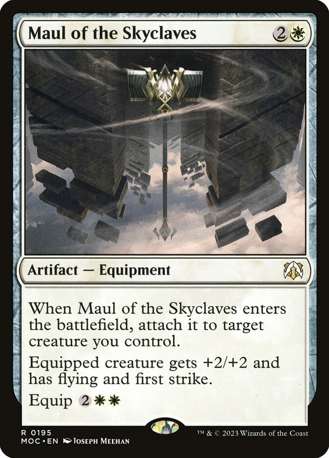 Maul of the Skyclaves [March of the Machine Commander] (195)