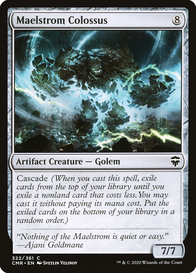 Maelstrom Colossus [Commander Legends] (322)