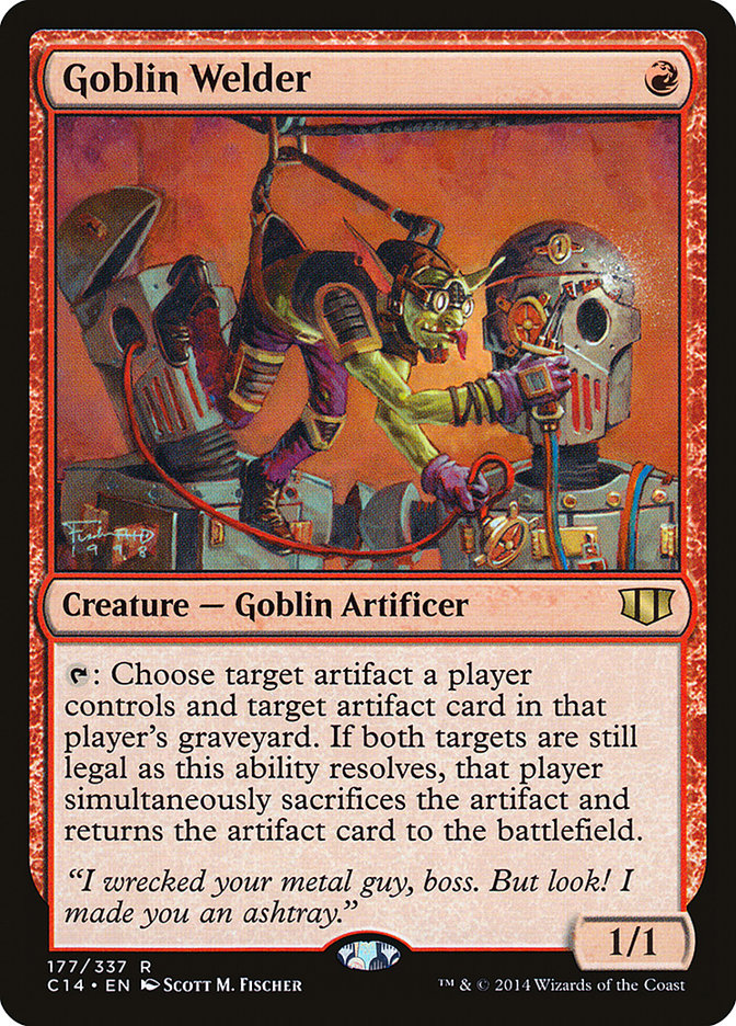 Goblin Welder [Commander 2014] (177)