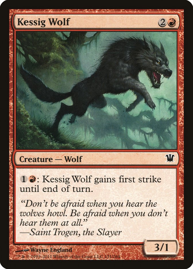 Kessig Wolf [Innistrad] (151)