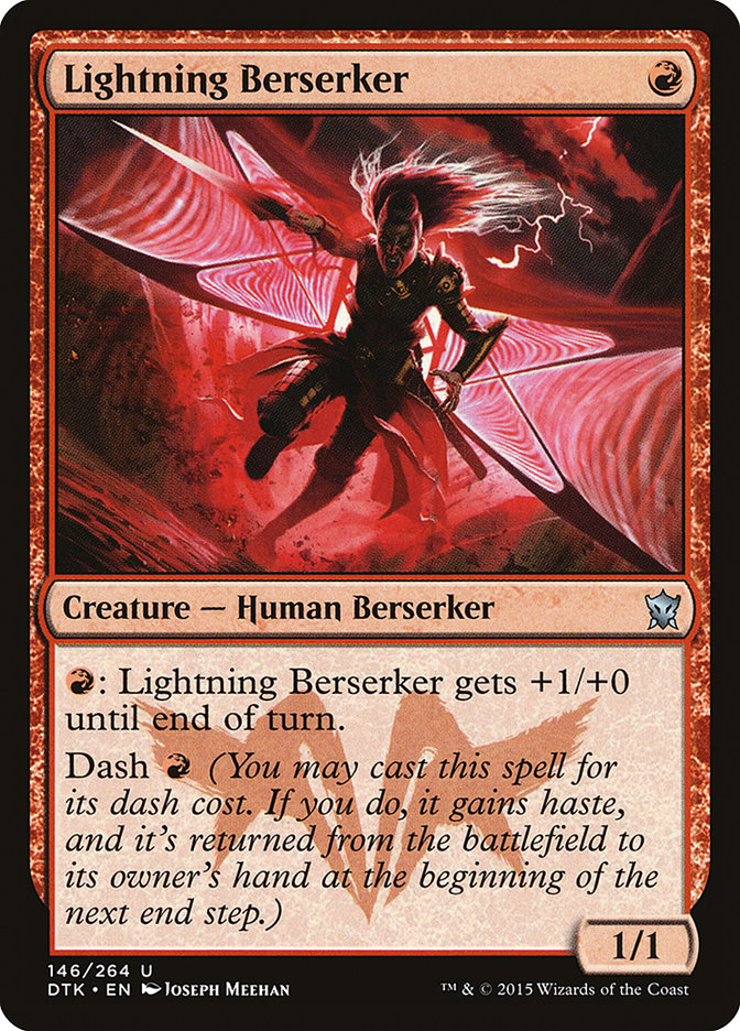 Lightning Berserker [Dragons of Tarkir] (146)