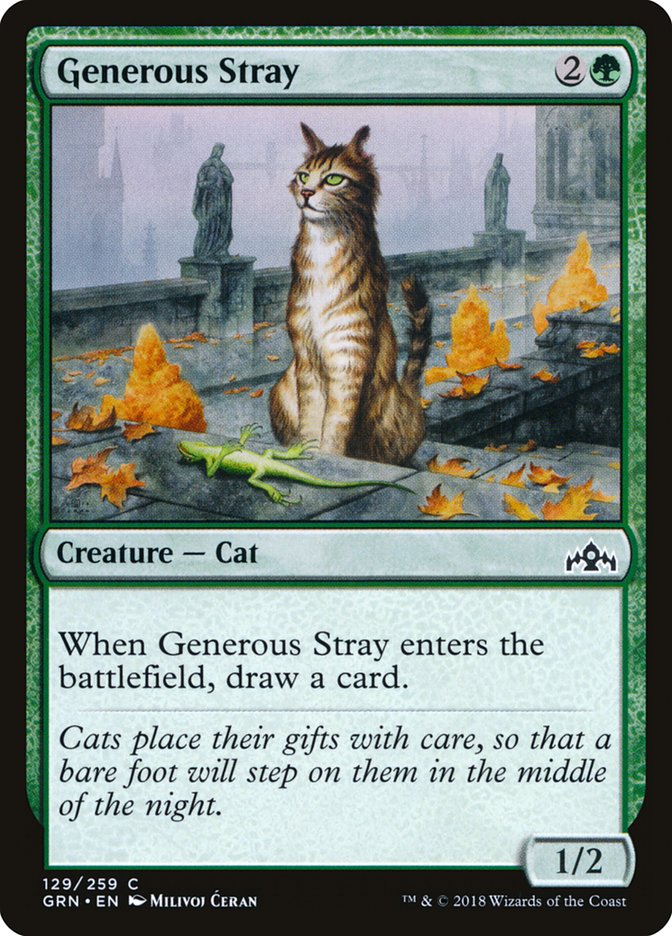 Generous Stray [Guilds of Ravnica] (129)