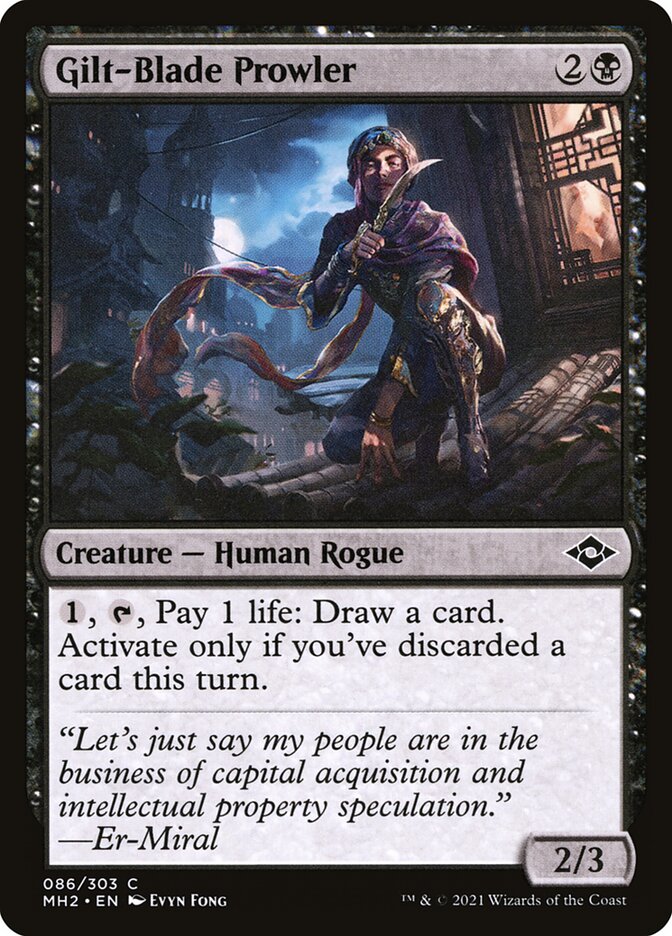 Gilt-Blade Prowler [Modern Horizons 2] (86)