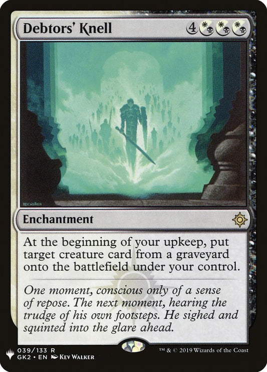 Debtors' Knell [The List] (GK2-39)