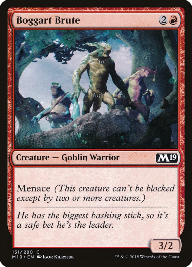 Boggart Brute [Core Set 2019] (131)