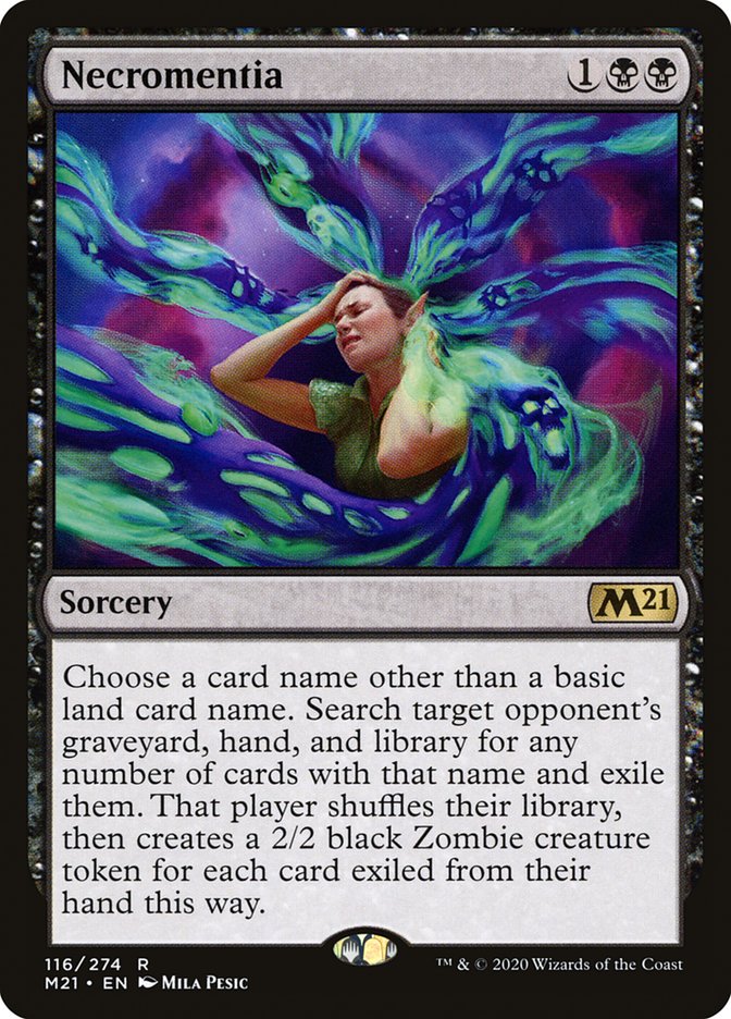 Necromentia [Core Set 2021] (116)