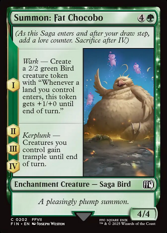 Summon: Fat Chocobo [Final Fantasy] (202)