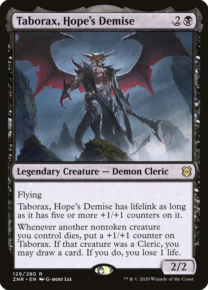 Taborax, Hope's Demise [Zendikar Rising] (129)