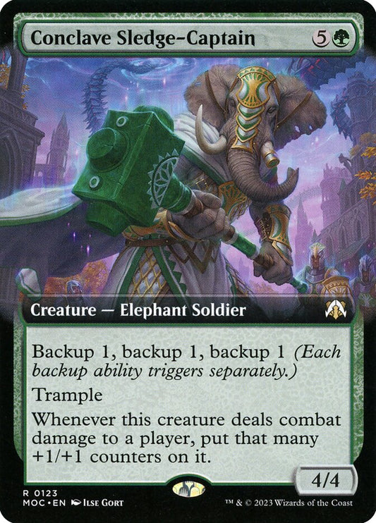Conclave Sledge-Captain [March of the Machine Commander] (123)
