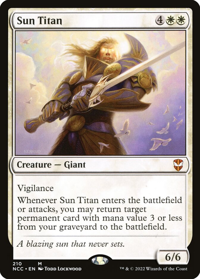 Sun Titan [New Capenna Commander] (210)
