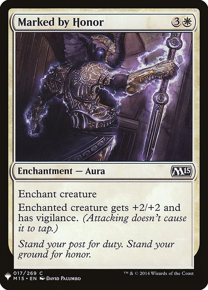 Marked by Honor [The List] (M15-17)