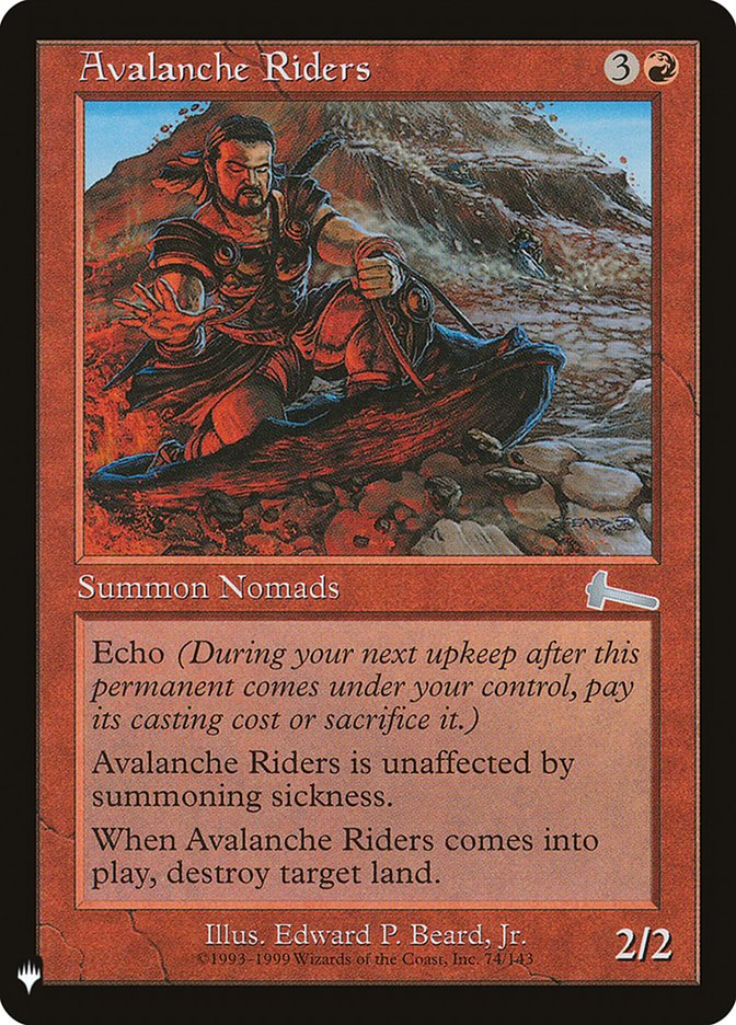 Avalanche Riders [The List] (ULG-74)