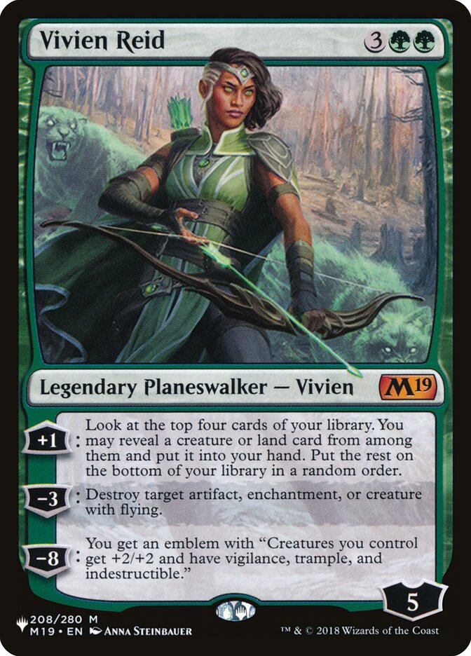 Vivien Reid [The List] (M19-208)