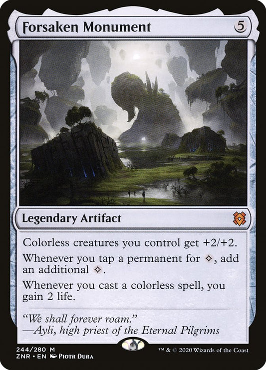 Forsaken Monument [Zendikar Rising] (244)