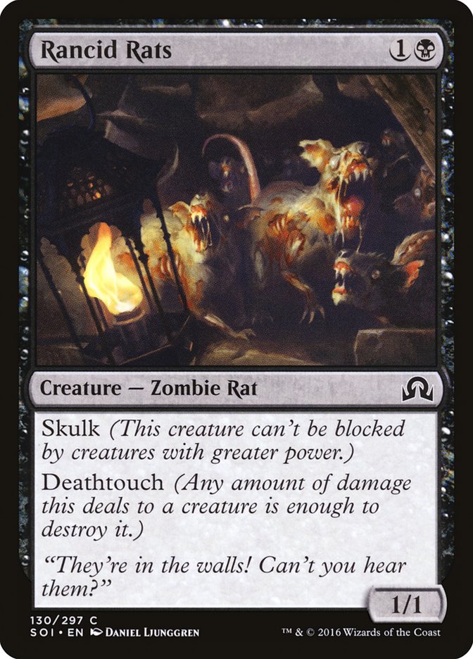 Rancid Rats [Shadows over Innistrad] (130)