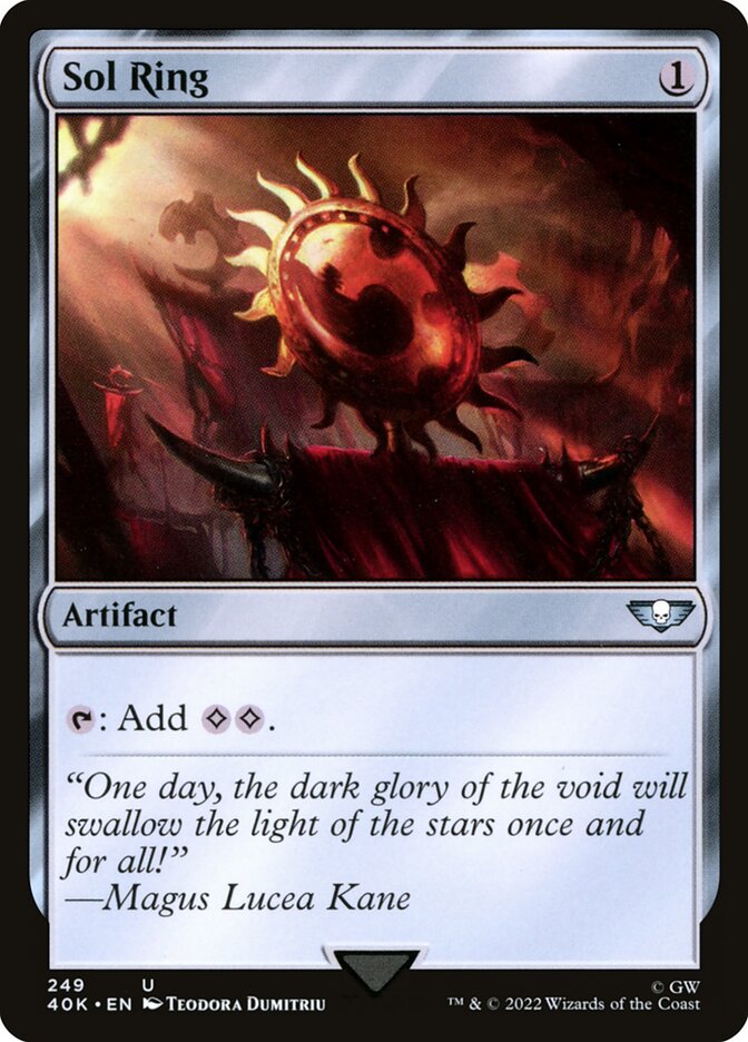 Sol Ring [Warhammer 40,000 Commander] (249)