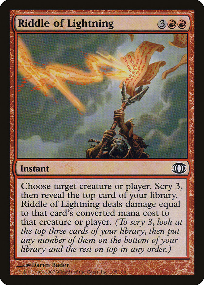 Riddle of Lightning [Future Sight] (105)