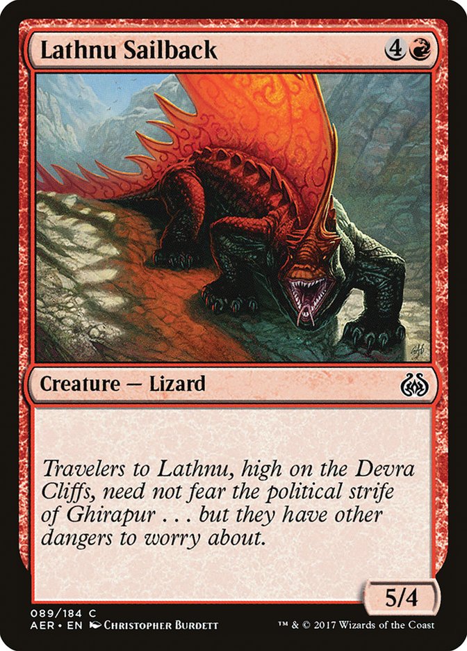 Lathnu Sailback [Aether Revolt] (89)