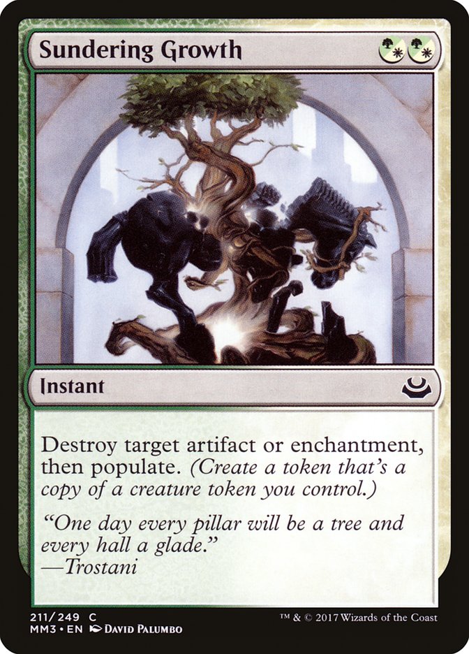 Sundering Growth [Modern Masters 2017] (211)