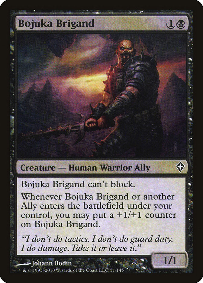 Bojuka Brigand [Worldwake] (51)