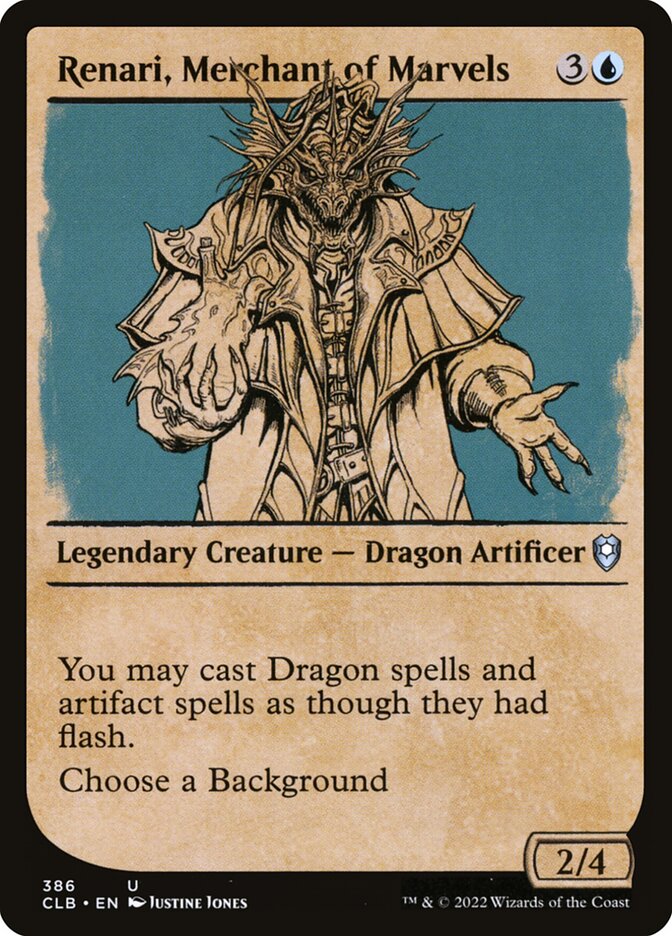 Renari, Merchant of Marvels [Commander Legends: Battle for Baldur's Gate] (386)