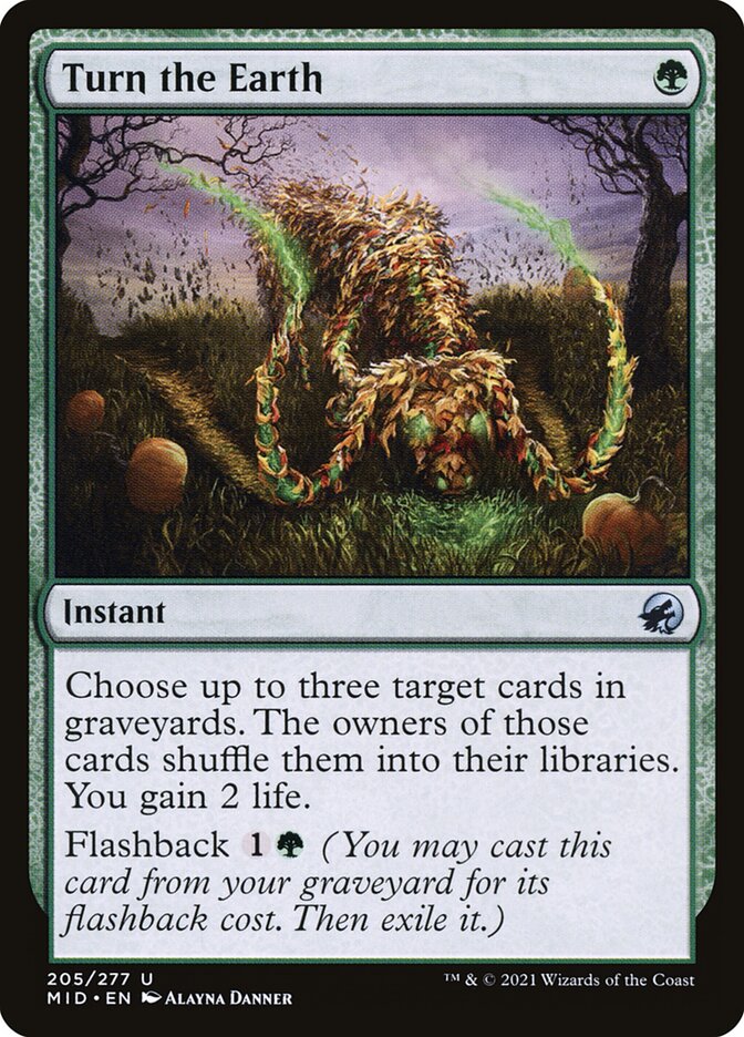 Turn the Earth [Innistrad: Midnight Hunt] (205)