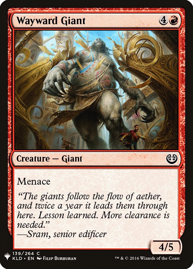 Wayward Giant [The List] (KLD-139)