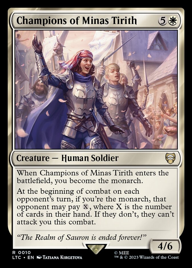 Champions of Minas Tirith [Tales of Middle-earth Commander] (10)