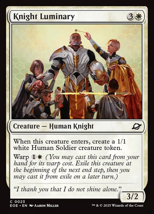 Knight Luminary [Edge of Eternities] (23)