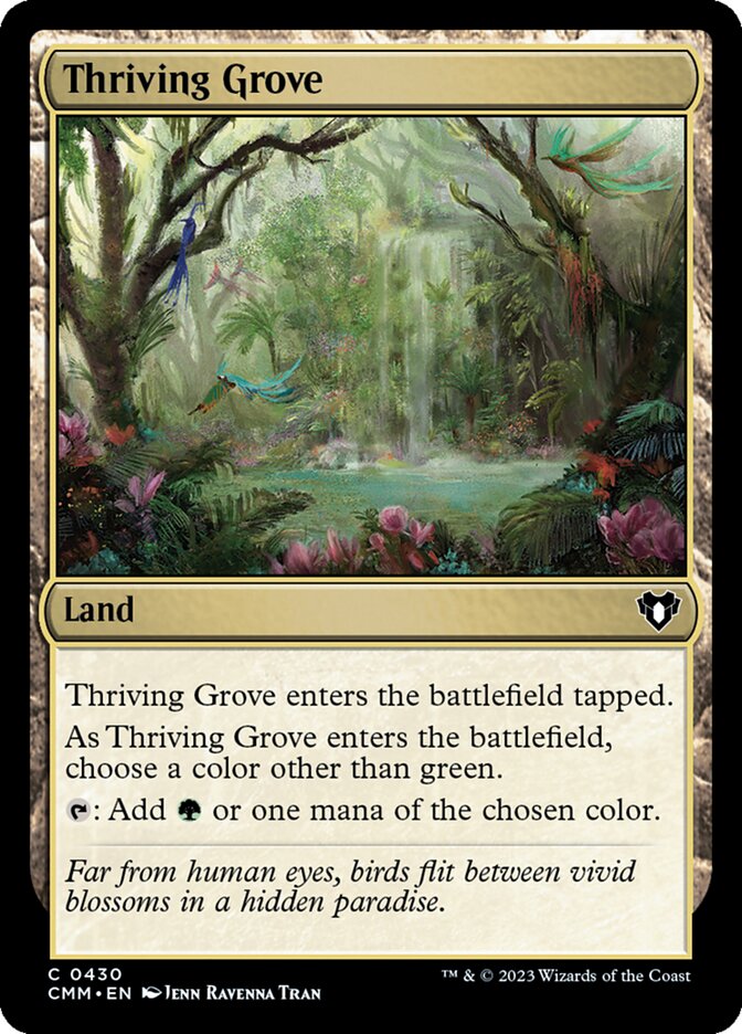 Thriving Grove [Commander Masters] (430)