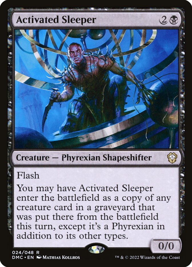 Activated Sleeper [Dominaria United Commander] (24)