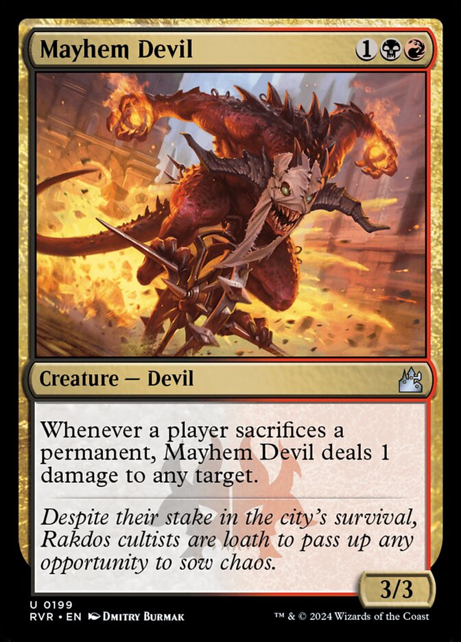 Mayhem Devil [Ravnica Remastered] (199)