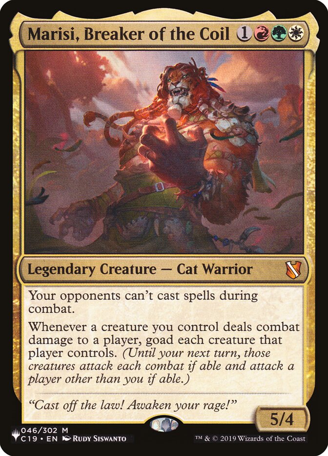 Marisi, Breaker of the Coil [The List] (C19-46)
