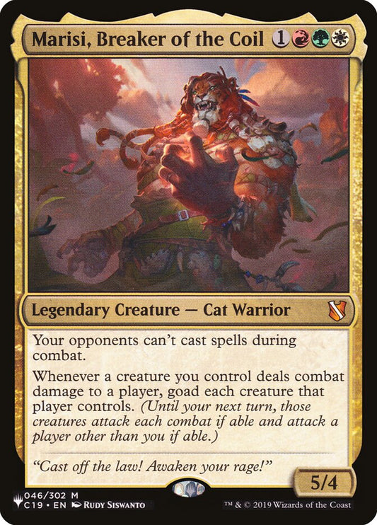 Marisi, Breaker of the Coil [The List] (C19-46)