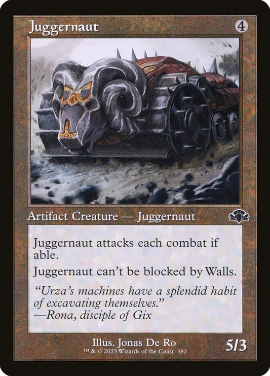 Juggernaut [Dominaria Remastered] (382)