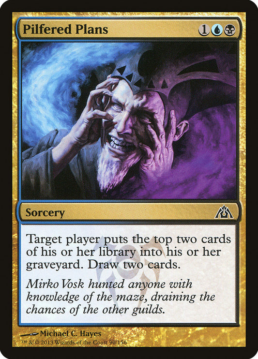 Pilfered Plans [Dragon's Maze] (90)