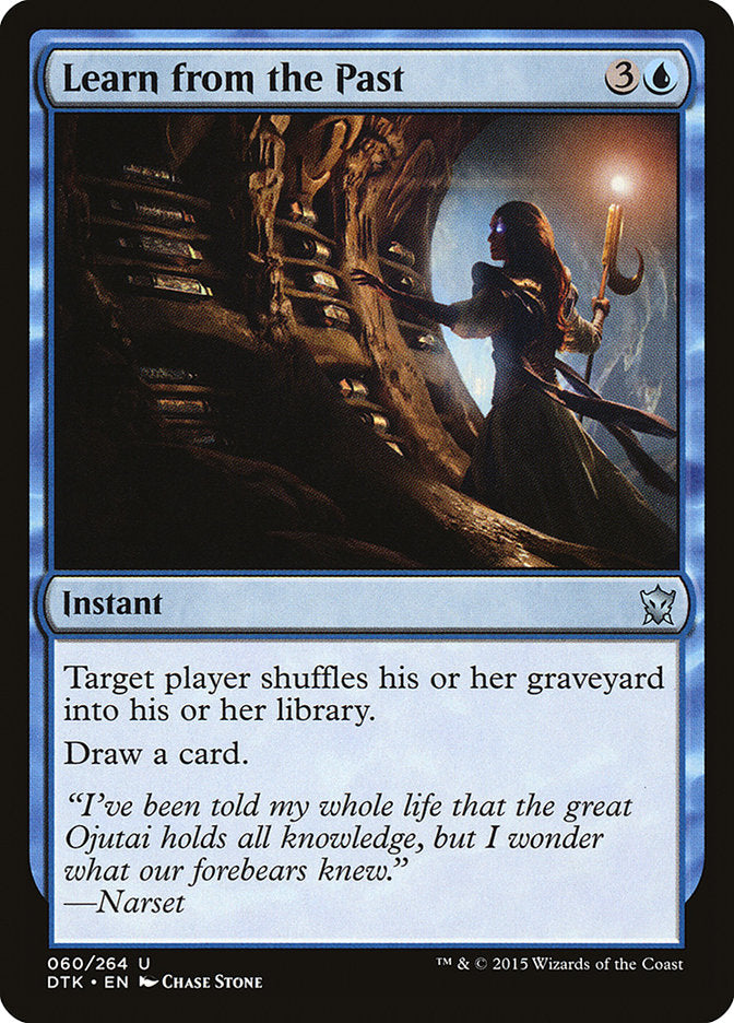 Learn from the Past [Dragons of Tarkir] (60)