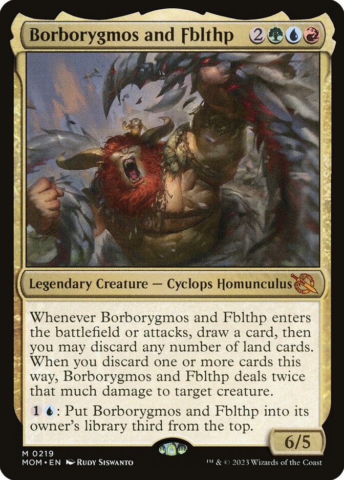 Borborygmos and Fblthp [March of the Machine] (219)