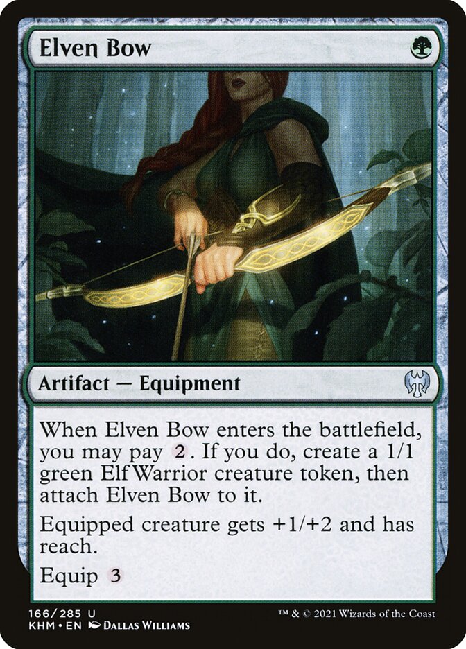 Elven Bow [Kaldheim] (166)