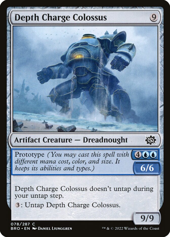 Depth Charge Colossus [The Brothers' War] (78)