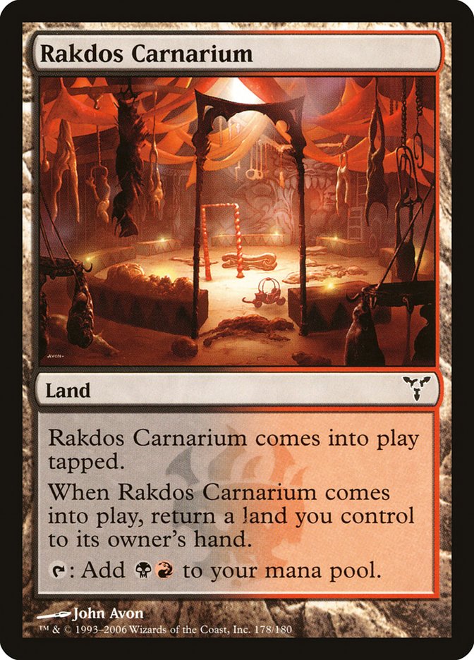 Rakdos Carnarium [Dissension] (178)