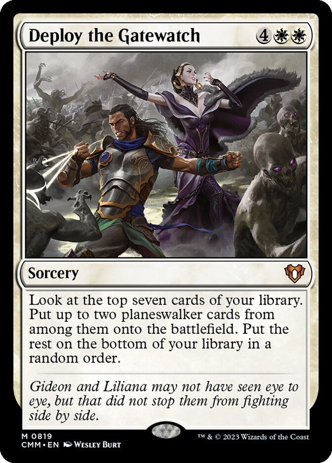 Deploy the Gatewatch [Commander Masters] (819)