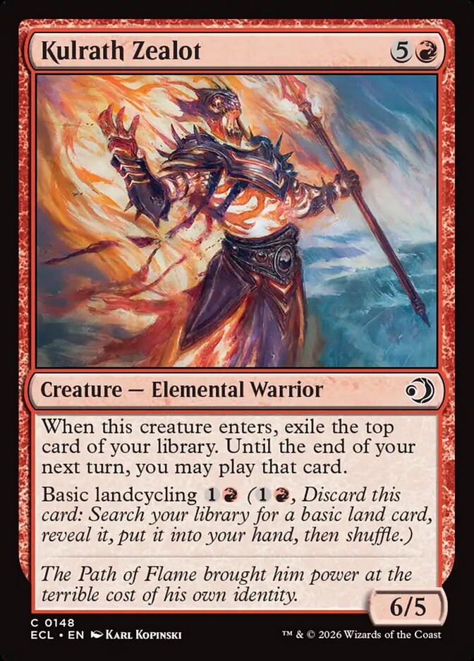Kulrath Zealot [Lorwyn Eclipsed] (148)