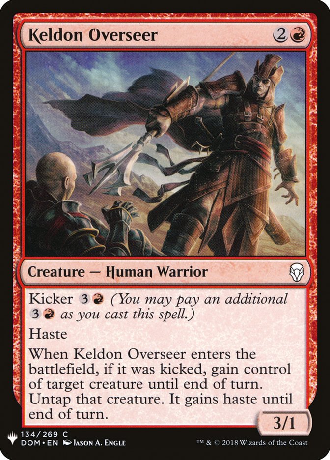 Keldon Overseer [The List] (DOM-134)