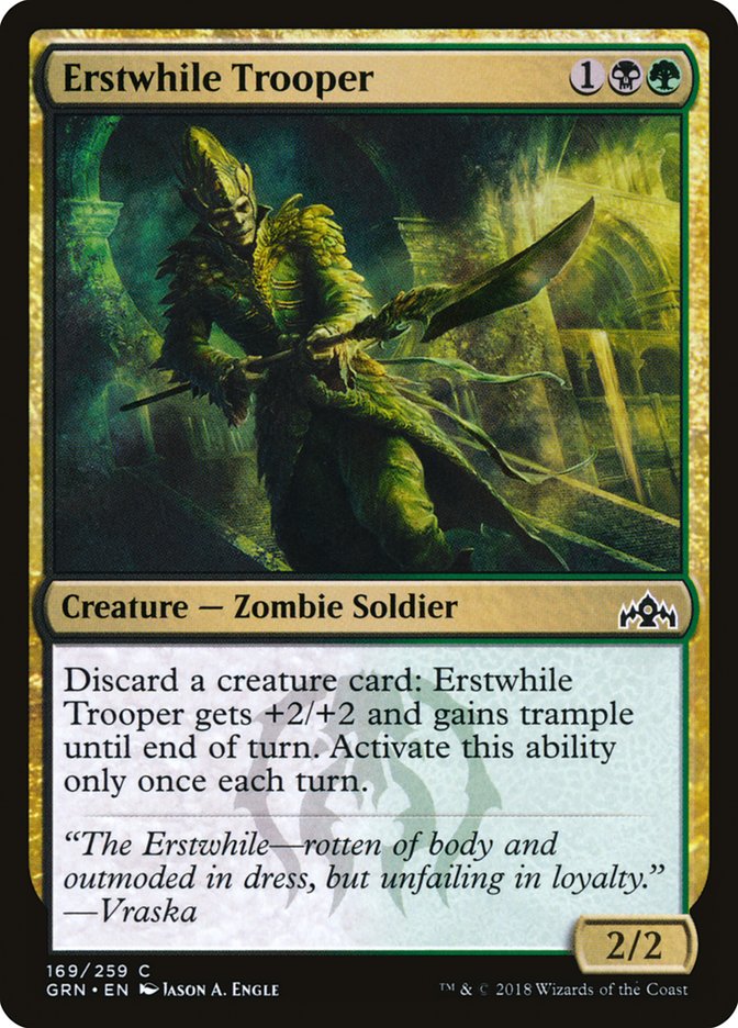 Erstwhile Trooper [Guilds of Ravnica] (169)