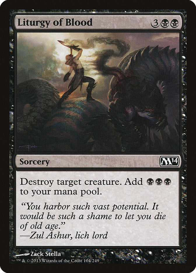 Liturgy of Blood [Magic 2014] (104)