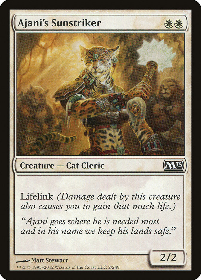 Ajani's Sunstriker [Magic 2013] (2)